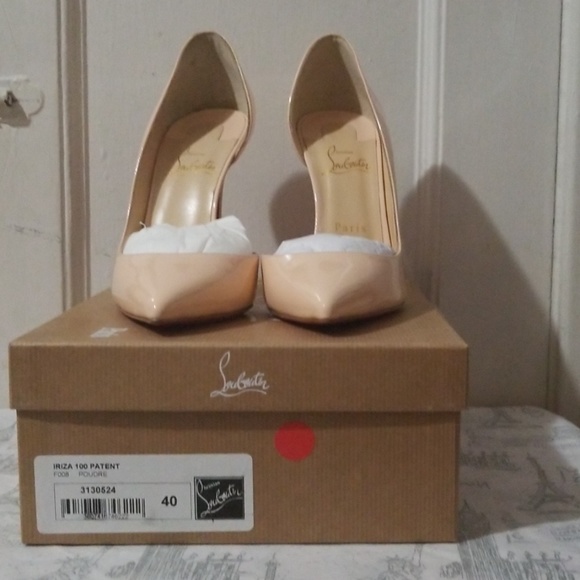 Christian Louboutin Shoes - NWT Christian Louboutin Iriza 100 Patent